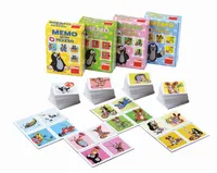 DINO Mini-Memory-Spiel mit Maulwurf und Musikinstrumenten