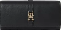 Tommy Hilfiger Schwarze Polyethylen Frauen Brieftasche