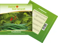 Prunkbohnen Preisgewinner Samen - Phaseolus coccineus - Bohnensamen - Gemüsesamen - Saatgut für 15 Pflanzen