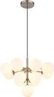 Globo Lighting Deckenleuchte Metall Nickel matt, 13x G9 LED
