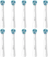 ORIGINAL ELEKTRISCHER ZAHNBÜRSTENKOPF FÜR BRAUN ORAL-B iO ULTIMATE CLEAN WHITE 10 Stück