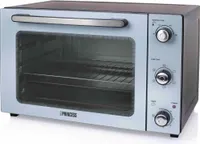 Mini trouba PRINCESS 01.112754.01.001, 45 l, 1800 W, konvekční, stříbrná