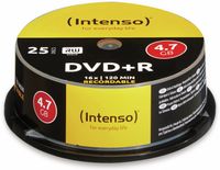 Intenso DVD+R Cake Box 16xSpeed 4,7GB 25ST