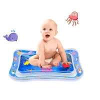 Wassermatte Baby, Wasserspielmatte BPA-frei, Baby Spielzeug 3 6 9 Monate, Aufblasbare Bauchzeit Matte, Spaßaktivitäten Das Stimulationswachstum Ihres Babys, Kinder Spielzeug Baby(66 x 50 cm)