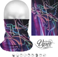 WS Multifunktionstuch Schlauchschal Halstuch Motorrad Mundschutz Fahrrad Bandana Laser