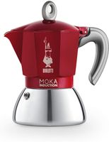 BIALETTI Espressokocher New Moka Induction 4 Tassen rot