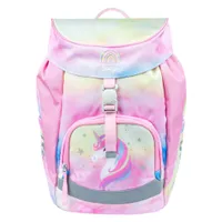 BAAGL Schulrucksack Airy Regenbogen Einhorn