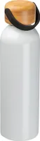 Trinkflasche aus recyceltem Aluminium / 600 ml / Farbe: weiß