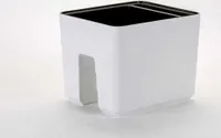 Plastia | Pflanzkübel Berberis - 5,5L - Weiß - Selbstbewässerung - Ideal Für Balkon Und Terrasse