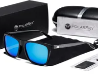 PolarSky UV400 Aluminium-Sonnenbrille mit Satz