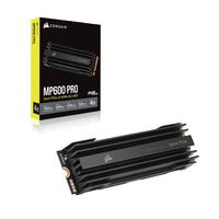 Corsair MP600 PRO M.2 4000 GB PCI Express 4.0 3D TLC NAND NVMe  CORSAIR SSD Speicherkapazität: 4000 GB, Schnittstelle: PCI Express 4.0, Speichertyp: 3D TLC NAND, Komponente für: PC/Notebook, Hardwareverschlüsselung: Ja, NVMe: Ja, SSD-Formfaktor: M.2