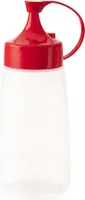 Orion Flasche Wasserflasche Trinkflasche mit Spender und Verschluss Kappe / Spender Dosierflasche Saucenbehälter Saucenflasche 340 ml