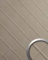 Nástěnný panel samolepící WallFace LEATHER 19545 imitace pravé kůže plastická matná béžová 2,6 m2