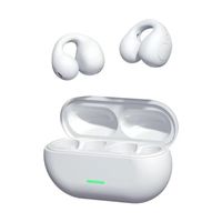 TW01 Clip-on-Knochenleitungs-Bluetooth-Headset , BT 5.2 | Smart Touch | 8D-Surround-Sound-Qualität | ergonomisches Design, weiß
