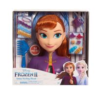 Disney Frozen Elsa kopf zum bemalen und stylen Malen Haarschmuck 