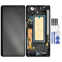 Für Samsung Galaxy Note 9 Display Full TFT mit Rahmen Ersatzteil Reparatur Schwarz