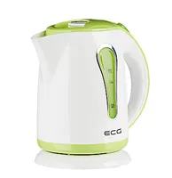 ECG RK 1022 grün | Elektrischer Wasserkocher | Beleuchtete Wasserstandanzeige | Hochwertiges Kunststoffdesign | BPA FREI | 1,0 l Inhalt | 1100 W |