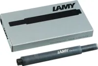 LAMY Großraum-Tintenpatronen T10 schwarz im Blister 5 Patronen