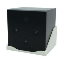 Wandhalterung kompatibel für Amazon Fire TV Cube Alexa Smart Speaker - Weiß