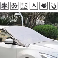 Auto-Windschutzscheibenabdeckung, URMI Auto-Windschutzscheibe Sonnenschutz Magnetische  Windschutzscheibenabdeckung Auto-Frontscheibe Sonnenschutz-Schutz für  kleine Mittelwagen (183 × 116 cm) : : Auto & Motorrad