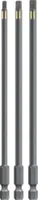 kwb 123441 Sechskant-Bit E 6.3 3 St