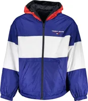 TOMMY HILFIGER MEN'S JACKET BLUE : Kolor - Niebieski, Rozmiar - S Rozmiar: S Kolor: Niebieski