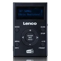 Lenco Tragbarer SCD-120SI Radio-CD-Player -