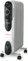 TECHWOOD  TCG2023 elektrische Heizung, mobile Elektroheizung, Energiesparend, Ölradiator Konvektor, 2000 W, Heizung Elektro Energiesparend, Ölradiatoren, Ölheizung, Heizgerät