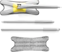 InnovaGoods | Mop de Ergonomický mop z mikrovlákna typ X TWOP | Biely