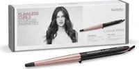 Babyliss C454E Rose Quartz Conical Lockenstab, rosa Schwarz (C454E)
