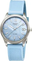 Boccia Uhr Damen 3356-03 Hellblau, Perlmutt, Titan, Quarz