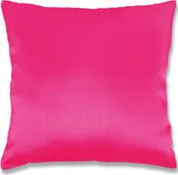 Kissenhülle Alessia, unifarbender Kissenbezug, Maße: 50x50cm, Farbe: Rosa