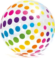INTEX Jumbo piłka plażowa piłka plażowa nadmuchiwana piłka kąpielowa 80 cm