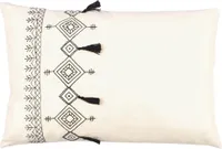 Furn - Obliečka na vankúš "Pritta" so strapcami RV2862 (40 cm x 60 cm) (prírodná)
