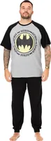 Batman - Schlafanzug mit langer Hose für Herren NS7123 (S) (Grau/Schwarz)