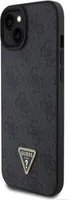 Guess iPhone 15 & 14 Plus TPU Hardcase - 4G Logo - Strass - Black