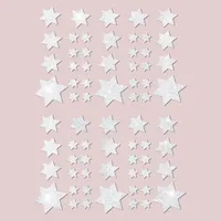 Oblique Unique 68 Sterne Sticker Aufkleber