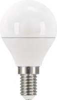 EMOS LED žárovka Mini Globe, 5 W náhrada za 40 W žárovku, patice E14, jas 470 lumenů, neutrální bílá 4000 kelvinů, životnost 30000 hodin, ZQ1221