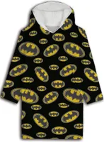 Batman teplá deka s kapucí - útulná deka jedné velikosti pro domácnost