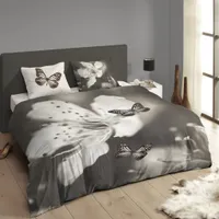 Descanso Bettwäsche-Set 9269-K Grau 135×200 cm