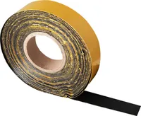 EPDM Dichtband 36mm - 25m Rolle (selbstklebend) | Fassadenunterkonstruktion Fenster- und Türabdichtung Dehnungsfuge Terrassenüberdachung Zaunbau