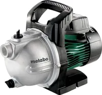 Záhradné čerpadlo P 4000 G 4000 l/h 46m 4,6bar 1100W Liatina 25,4mm IT METABO
