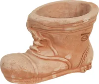 Terrakotta vase 35x23x23 cm, Vasen deko, Sahara terracotta pflanzkübel