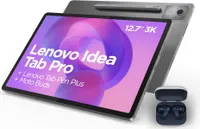 Idea Tab Pro + Stift + Moto Buds, Luna Grey, 12,7 Zoll, MediaTek Dimensity 8300, 8 GB, 128 GB UFS