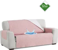 BELMARTI TEFLON Wasserdichtes Sofaüberwürf Sofaschoner Schonbezug Sofaschutz Schutzbezug 2 Sitzer 110*195cm