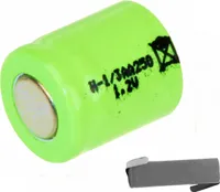 Mexcel Akku 1/3 AA 1,2V / 300mAh H-1/3AA250 NiMh Lötfahne Z