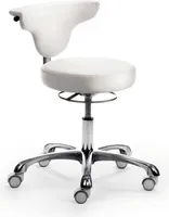 Mayer Arbeitshocker myJAZZ 1252 118 weiß Kunstleder