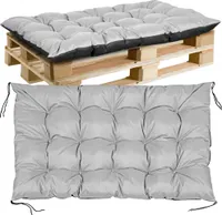 Palettenkissen Gartensofakissen Sitzkissen Gesteppte Kissen gefüllt 120x80 CM