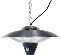 BELIANI Elektryczny ogrzewacz ogrodowy metalowy 1800W wiszący