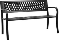 Aga Metall-Gartenbank MR2046 127x60x89 cm